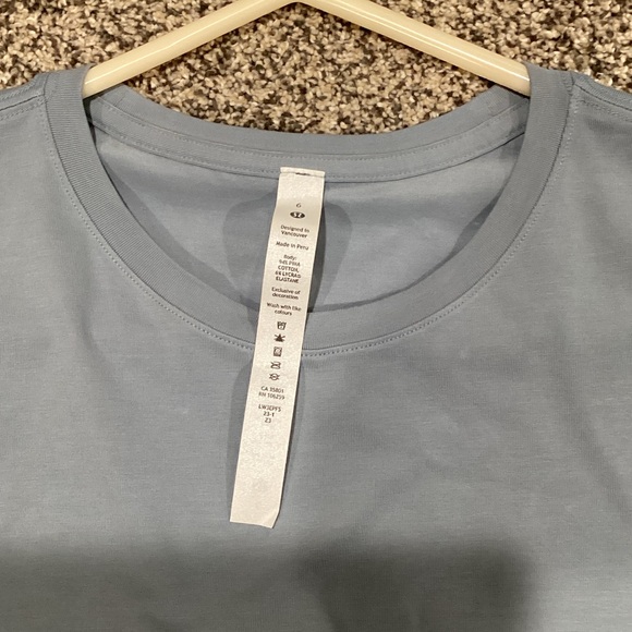 Lululemon Love Crew T-Shirt Chambray - Picture 6 of 6